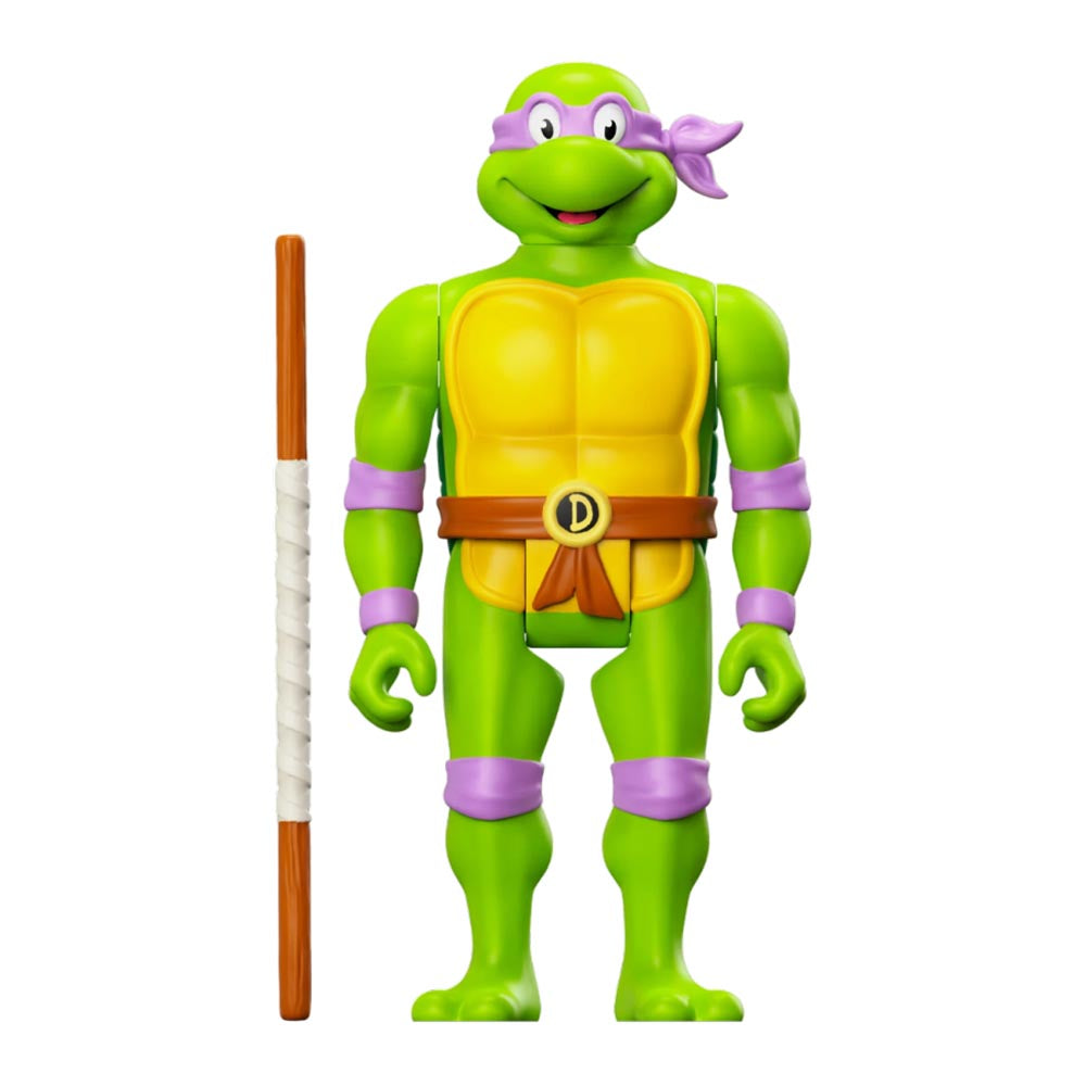 TMNT TV'87 Donatello Toon Reaction 3.75" Figure