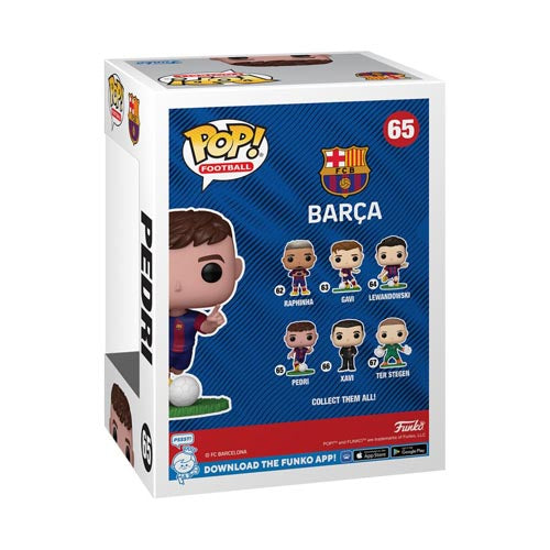 Football: Barcelona Pedri Pop! Vinyl