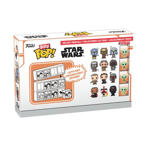 Star Wars: the Mandalorian Cobb Vanth Bitty Pop! 4-Pack