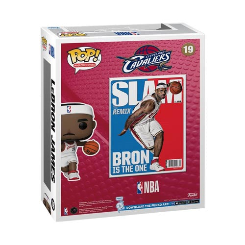 NBA: Slam LeBron James Pop! Cover