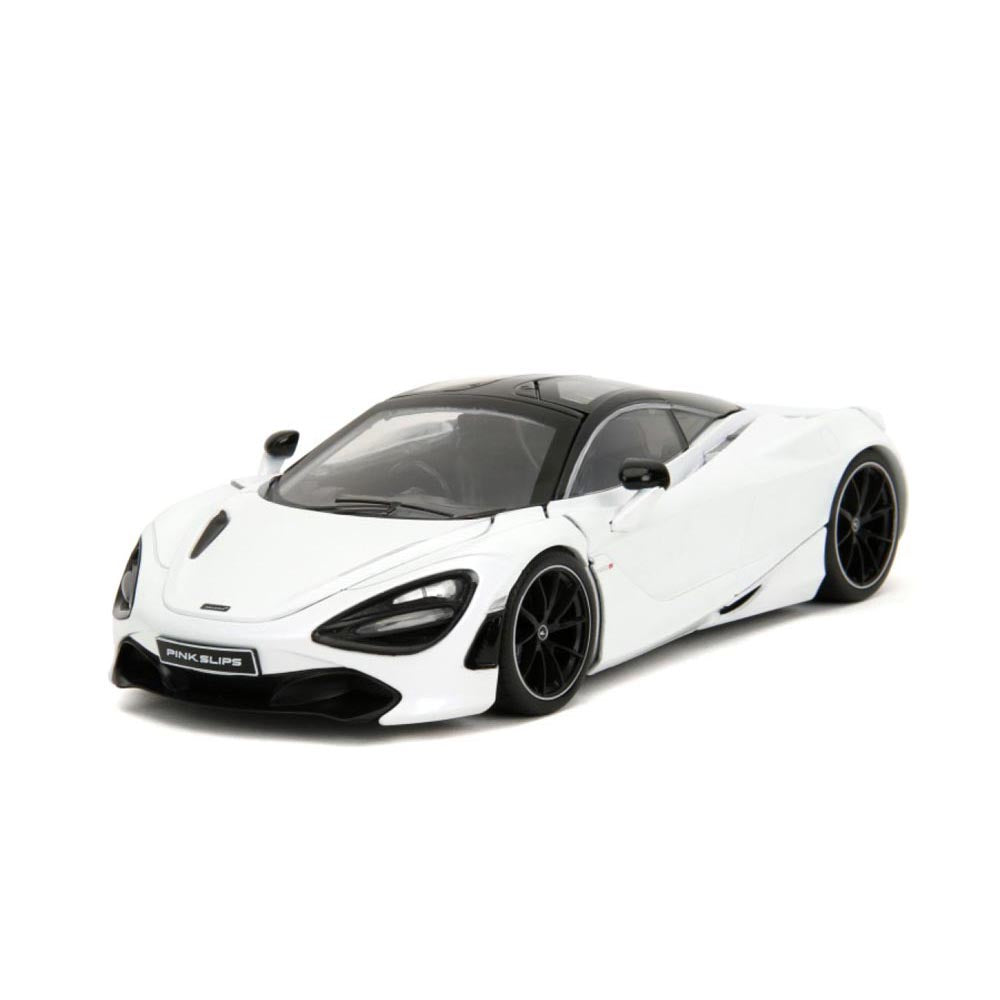 Slips roses McLaren 720S 1:24 Véhicule diecast à l'échelle