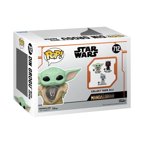 Star Wars Din Grogu with Armor Pop! Vinyl