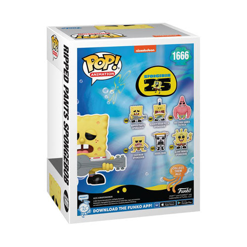 Spongebob: 25th Anniv Ripped Pants Spongebob Pop! Vinyl