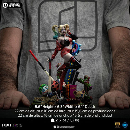 Batman Harley Quinn (Gotham City Sirens) DLX 1:10 Statue