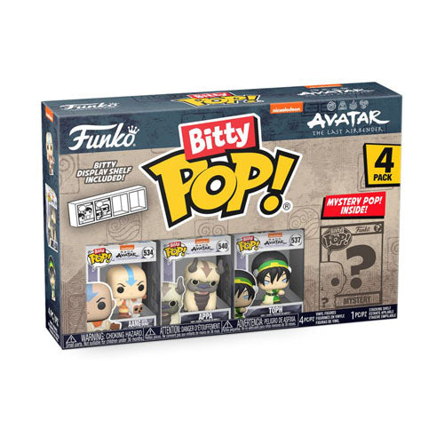 Avatar: the Last Airbender Aang Bitty Pop! 4-Pack