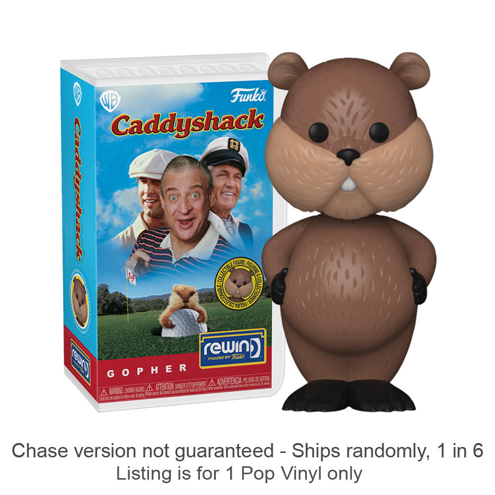 Caddyshack Gopher Rewind Figure Chase Ships 1 in 6