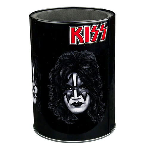 Kiss Band Faces Metal Can Cooler