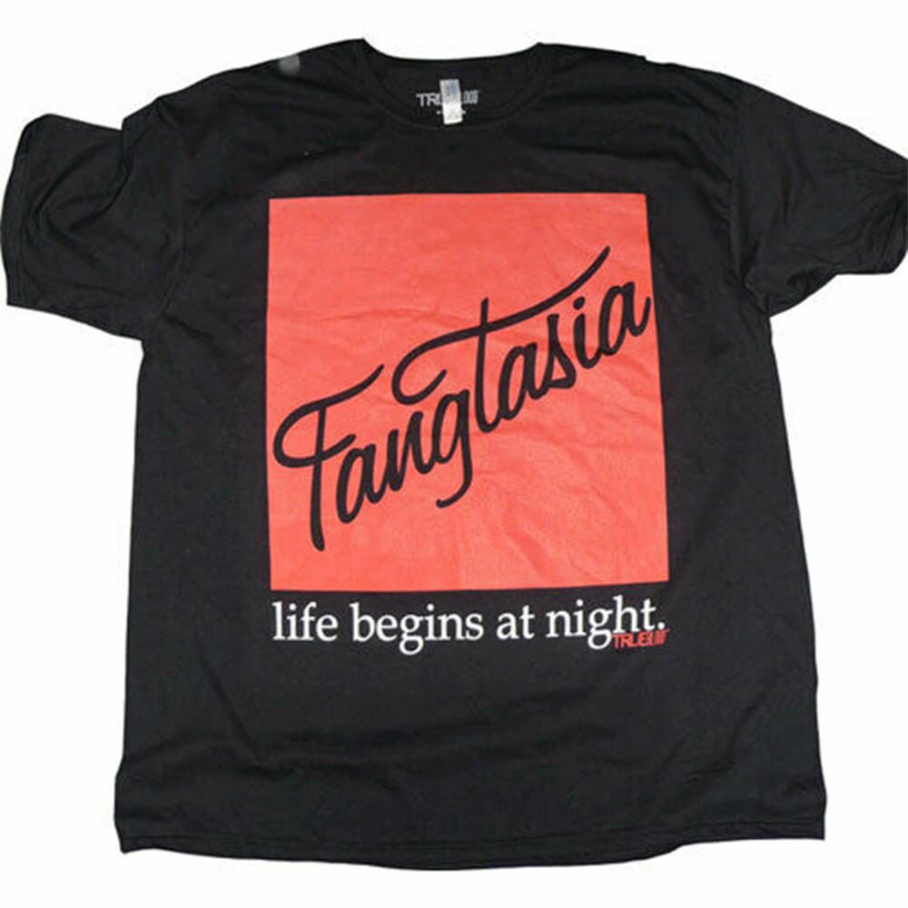 True Blood Fangtasia Black Male Tシャツ