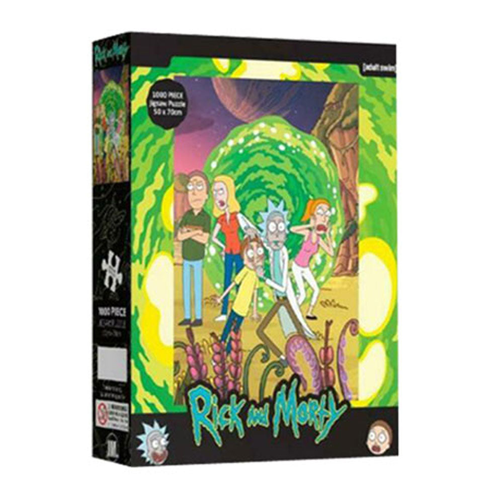 Rick y morty 1000pc rompecabezas