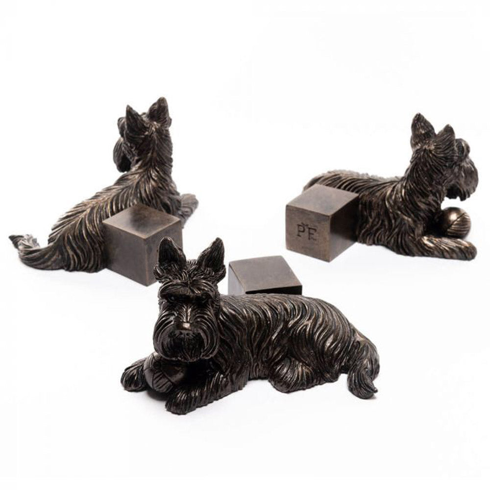 Scottish Terrier Potty Feet (Set of 3)