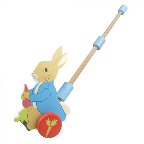 Peter Rabbit Wooden Push Along