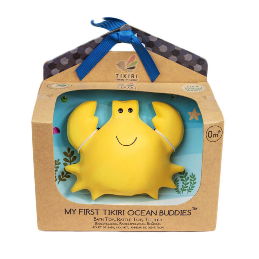 Rubber Ocean Buddy Rattle & Bath Toy (en boîte)