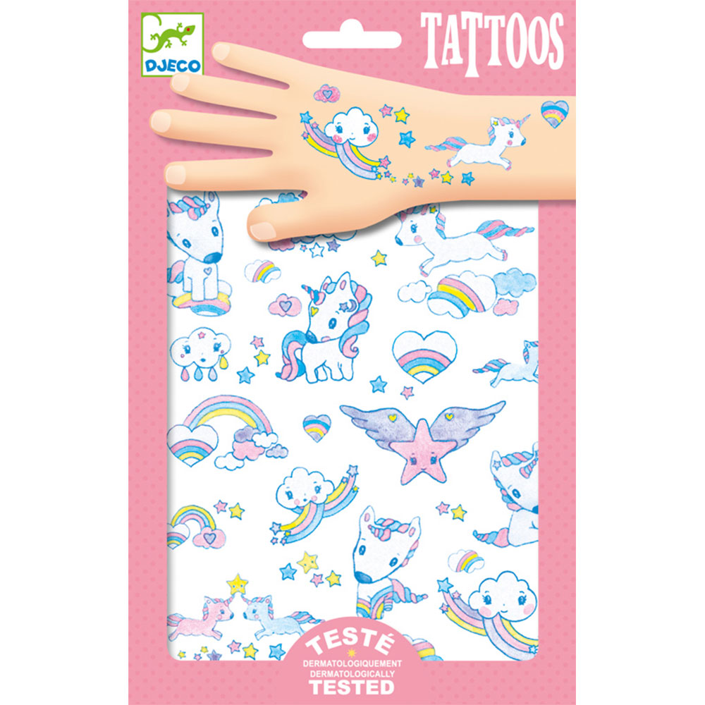 Temporäre Tattoos von Djeco