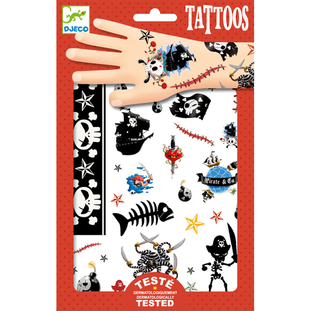 Temporäre Tattoos von Djeco