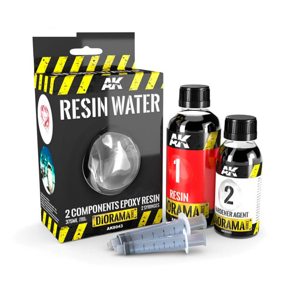 AK Interactive Dioramas Resin Water 2 Comp. Epoxidharz