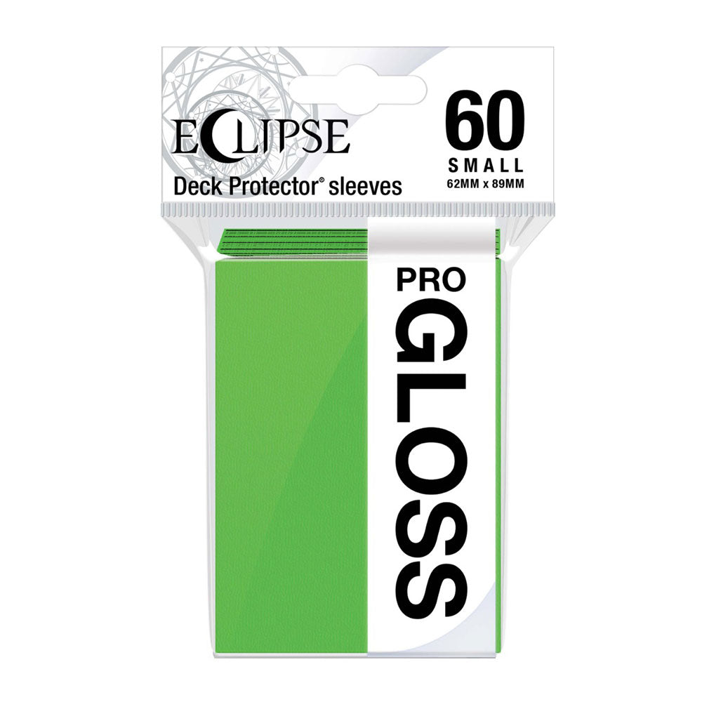 Mangas de brilho protetor de deck eclipse s 60pcs