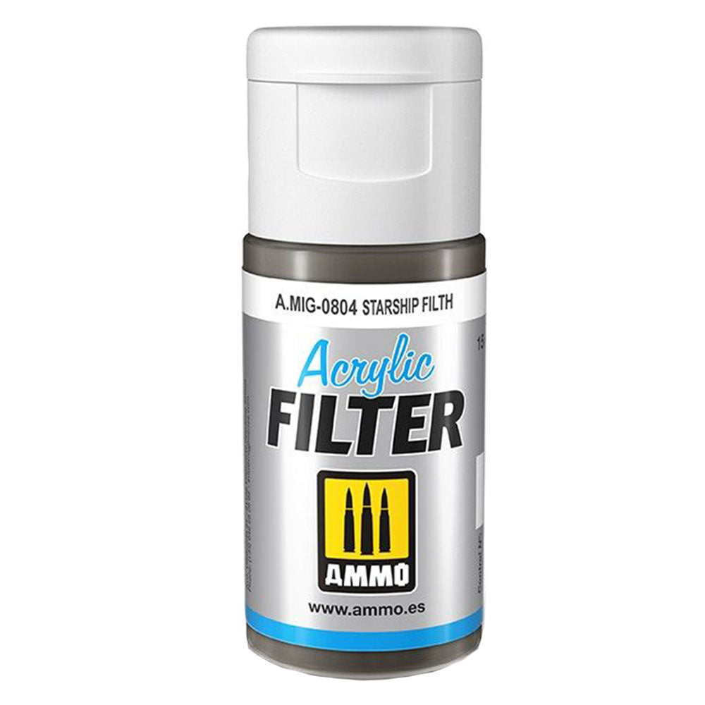 Munição por filtro acrílico MIG 15ml