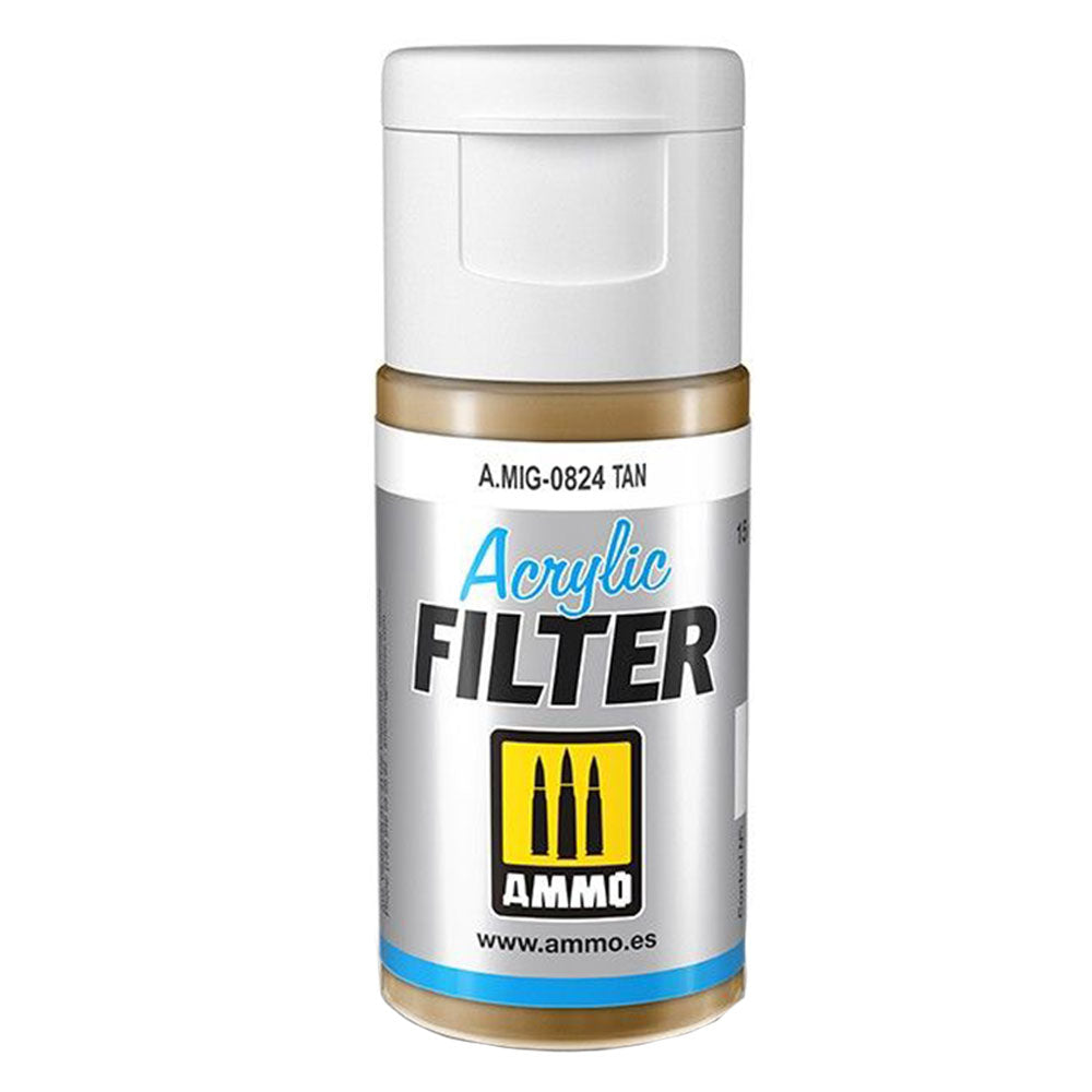 Munição por filtro acrílico MIG 15ml