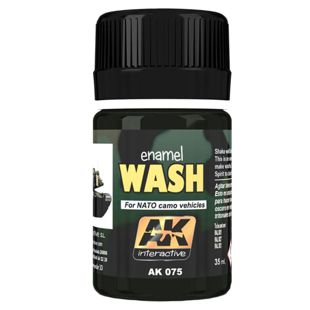 AK Interactive Enamel Wash Modeling Zestaw 35 ml