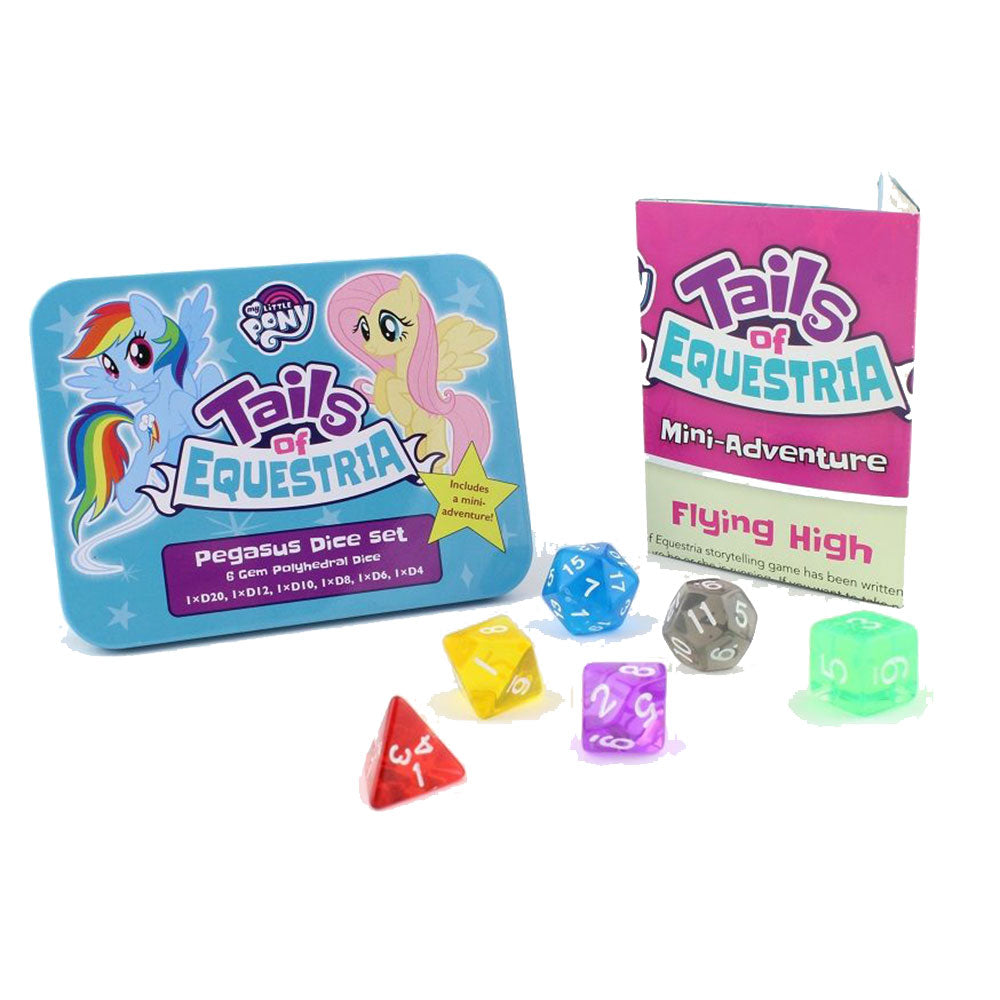 Equestria Diceセットの私の小さなポニーRPGテール