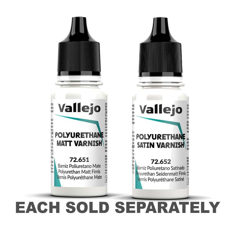 Vallejo Game Colour Polyurethane Varnish 18mL