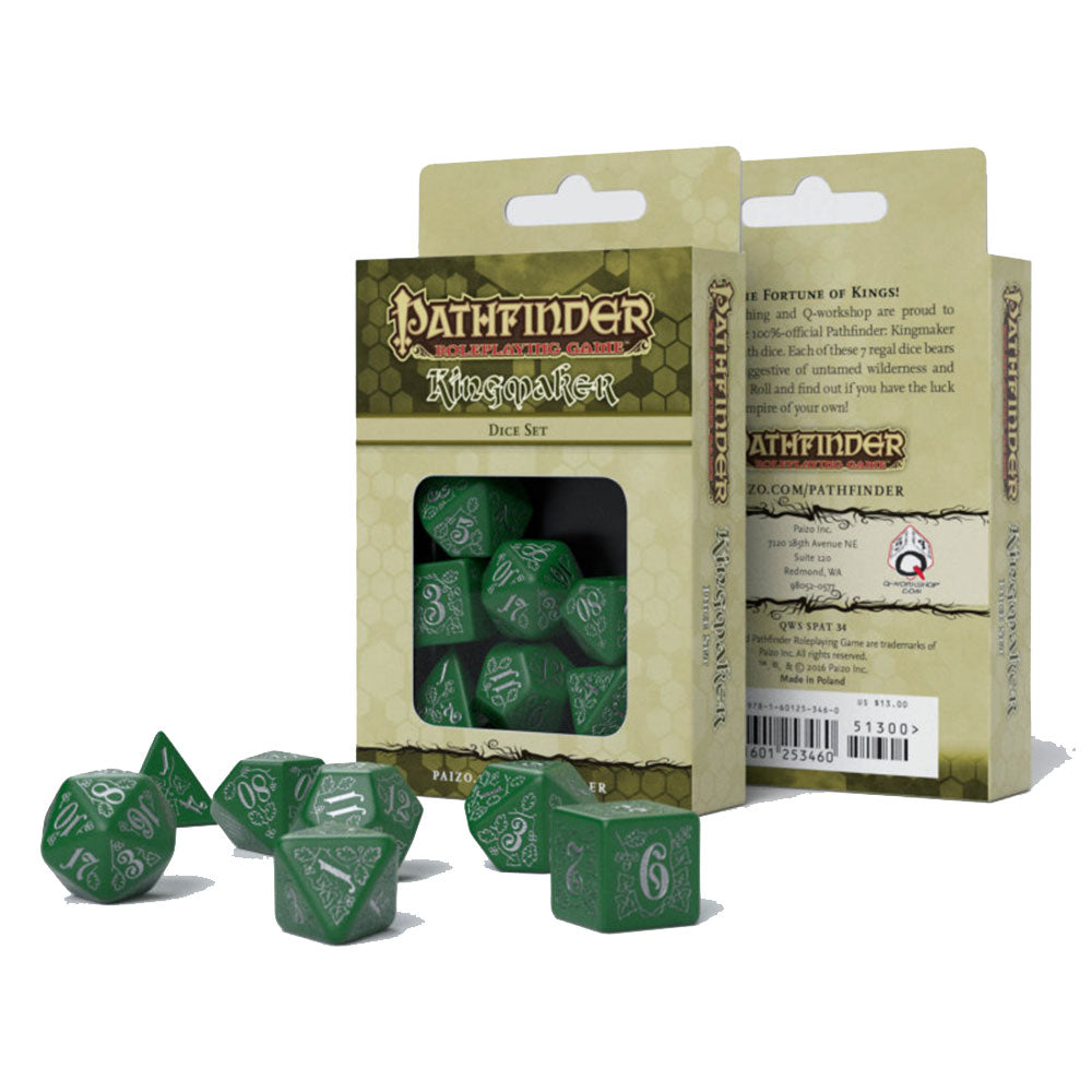 Q Dice pathfinder del seminario (set di 7)