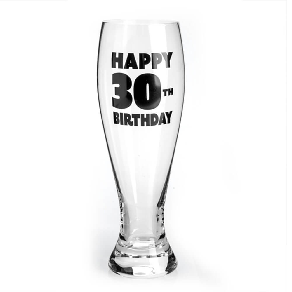 Alles Gute zum Geburtstag Pilsner-Glas