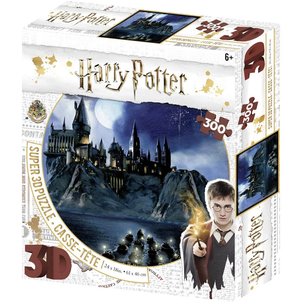 Harry Potter 3d 300pc Rompecedia