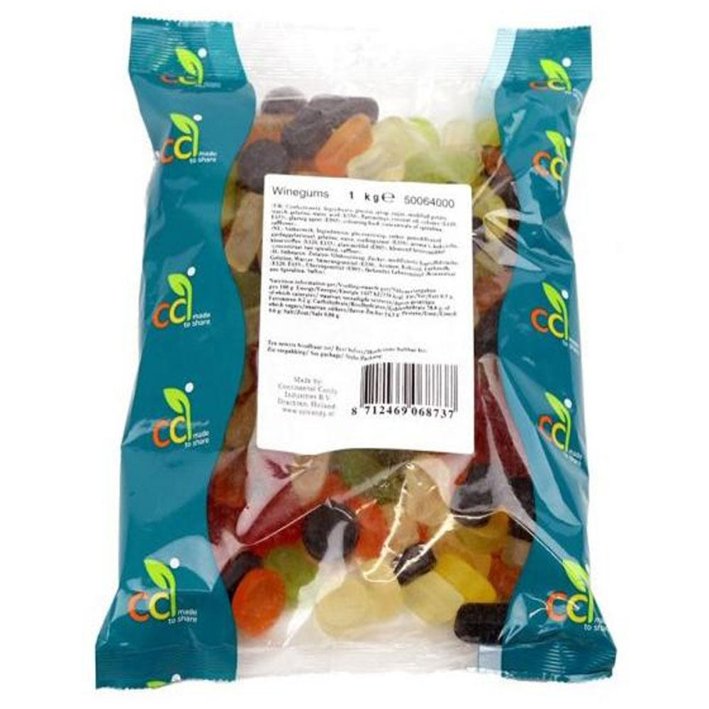 CCI English Wine Gums 1kg