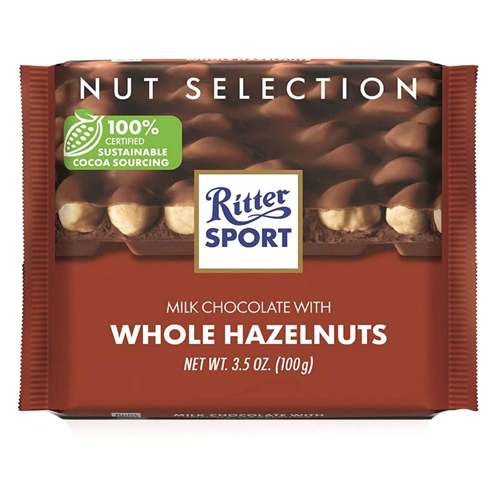 Ritter Spor Ganze Haselnussriegel (10x100g)