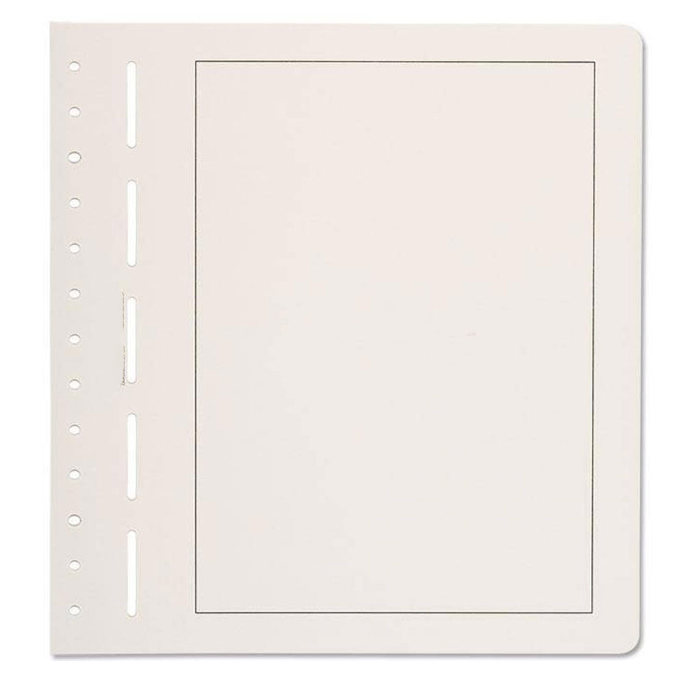 Lighthouse Ring Binder Sheets with Black Border 50pk (White)