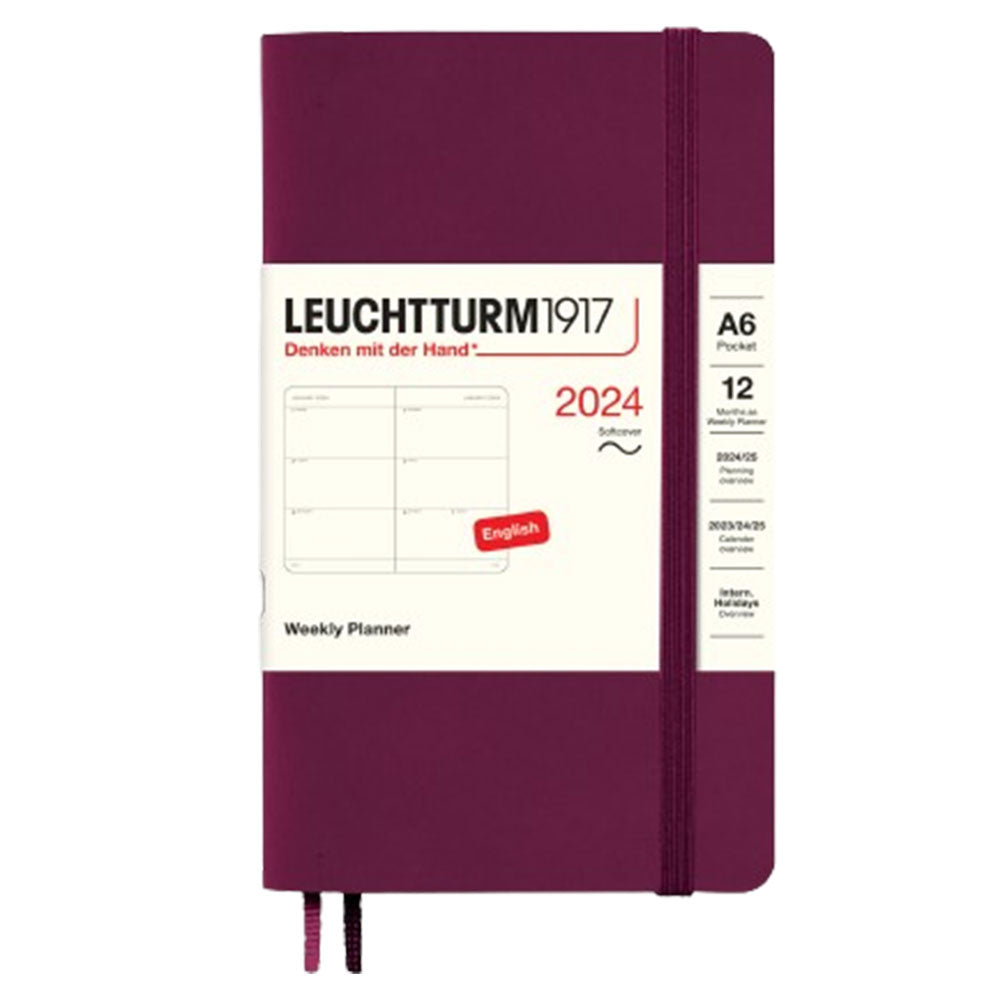 2024 A6 Week Pocket Planner (capa mole)