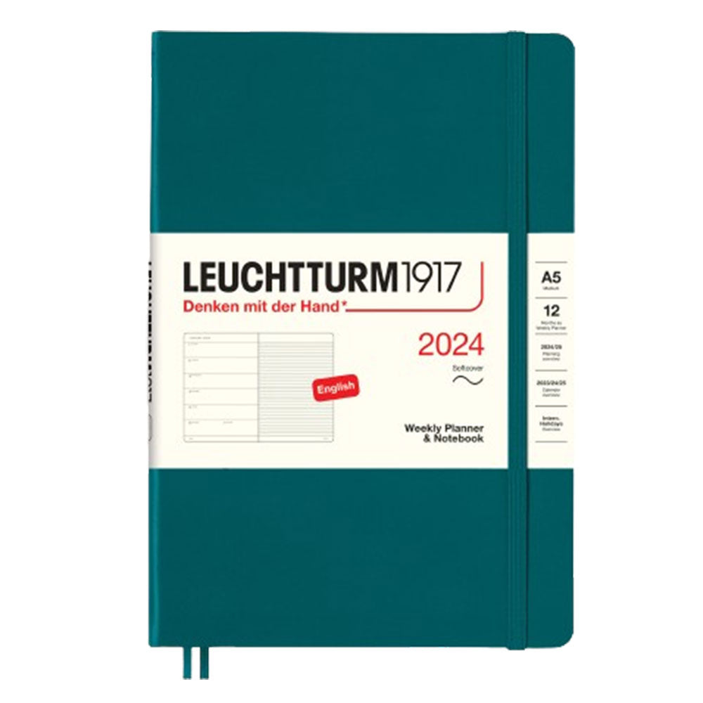 2024 A5 Week Planner & Notebook (SoftCover)