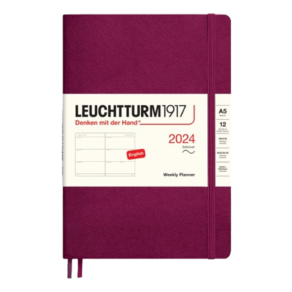 Leuchtturm 2024 A5 veckors planerare (softcover)