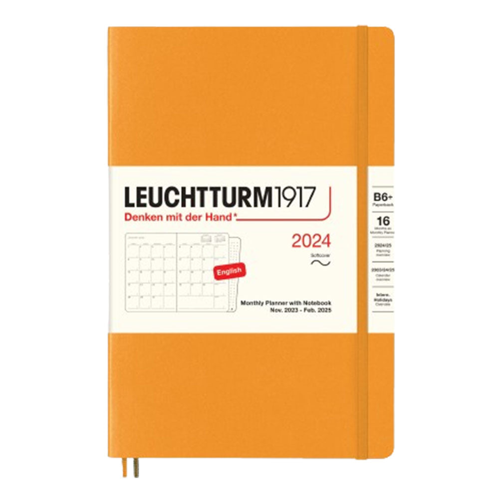 2024 B6+ Månedlig Planner & Notebook (Paperback)