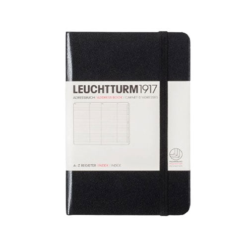 A-Z Address Book with Hardcover (Black)