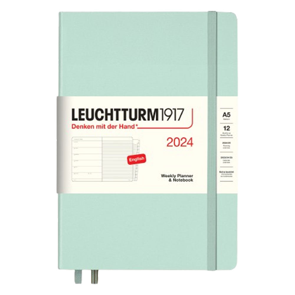 2024 A5 Week Planer & Notebook mit Broschüre