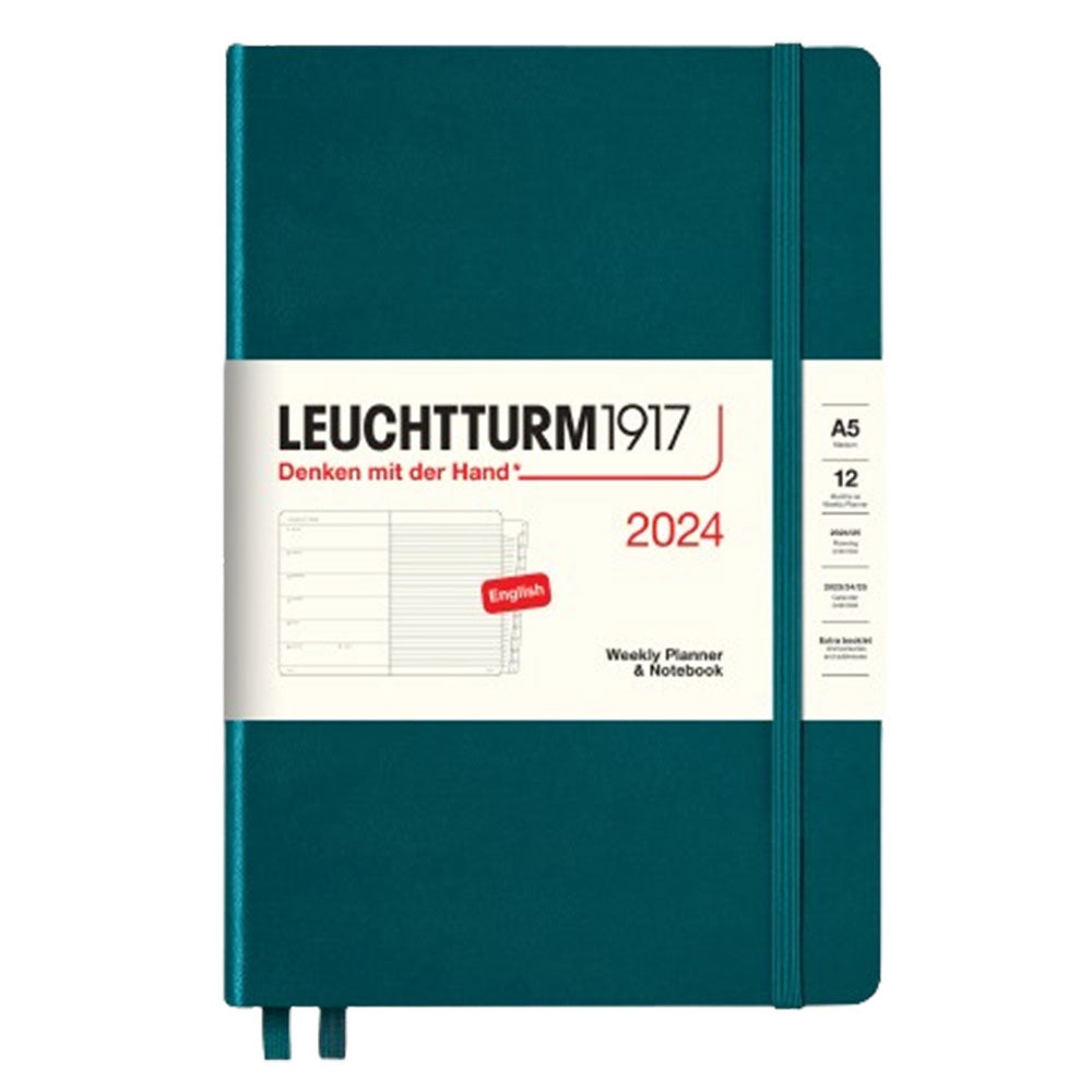 2024 A5 Week Planer & Notebook mit Broschüre