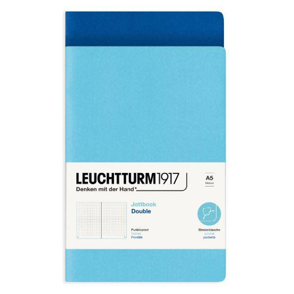 Leuchtturm Twin Pack JottbookはA5を点在させました