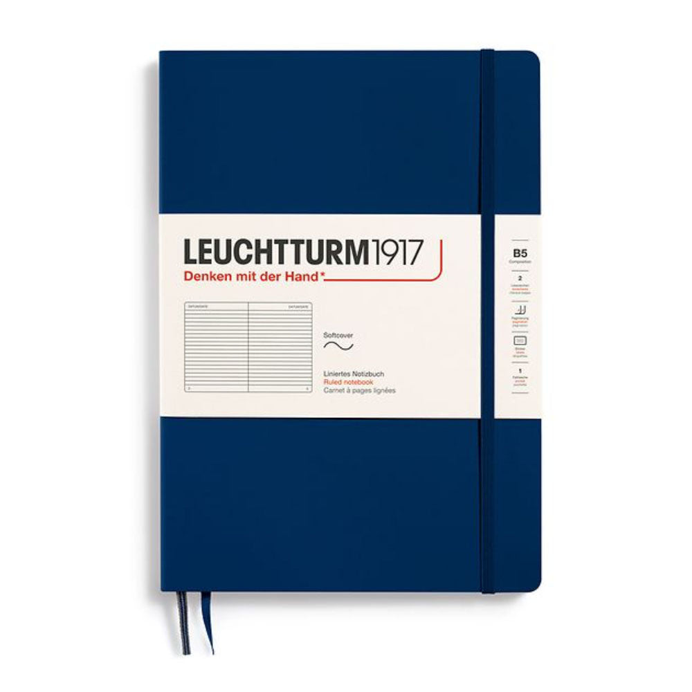 Leuchtturm SC Composition Ruled Notebook B5