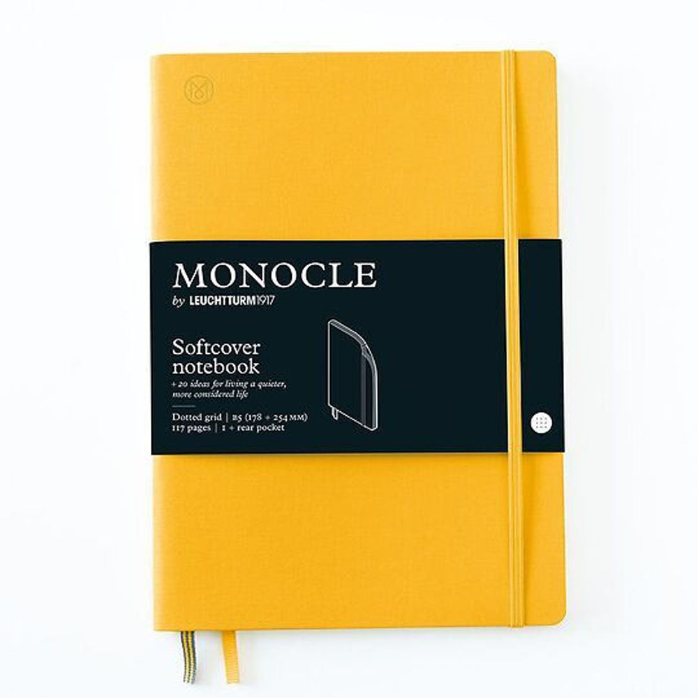 Leuchtturm Monocle Softcover prickade anteckningsbok A6