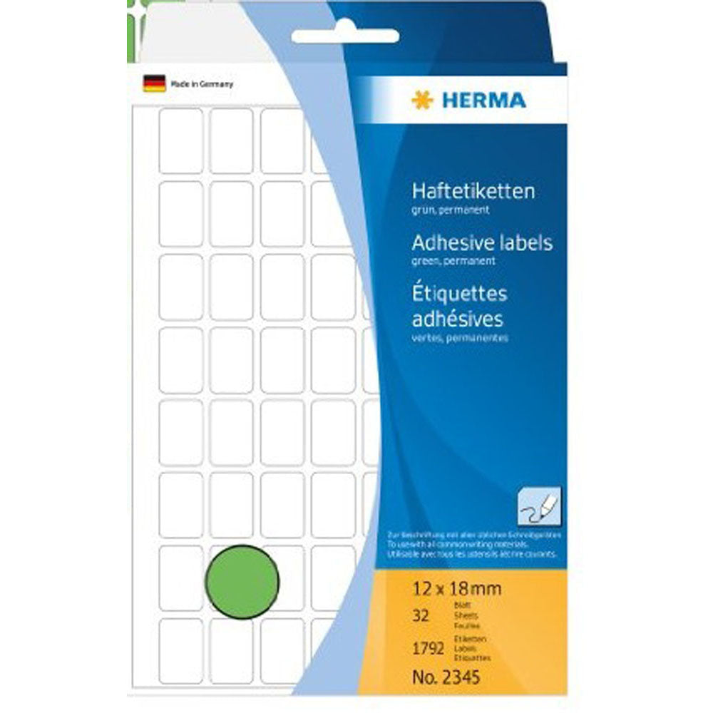 Herma Multi-Purpose Colored Labels (Green)