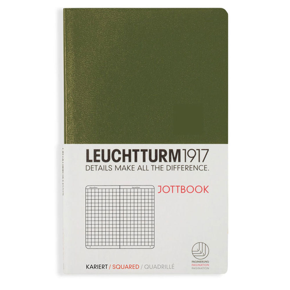 Leuchtturm Pocket Jottbook Squared 60 sidor A6