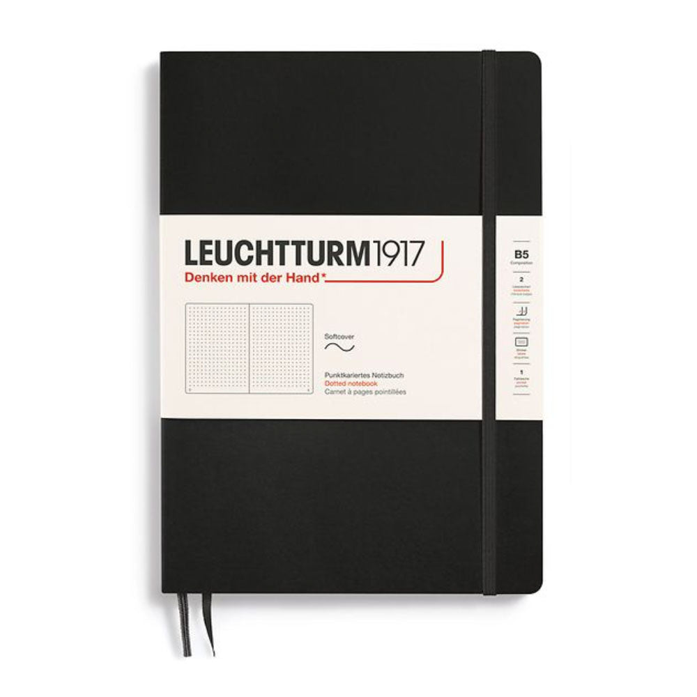 Leuchtturm SC -komposition prickade anteckningsbok B5