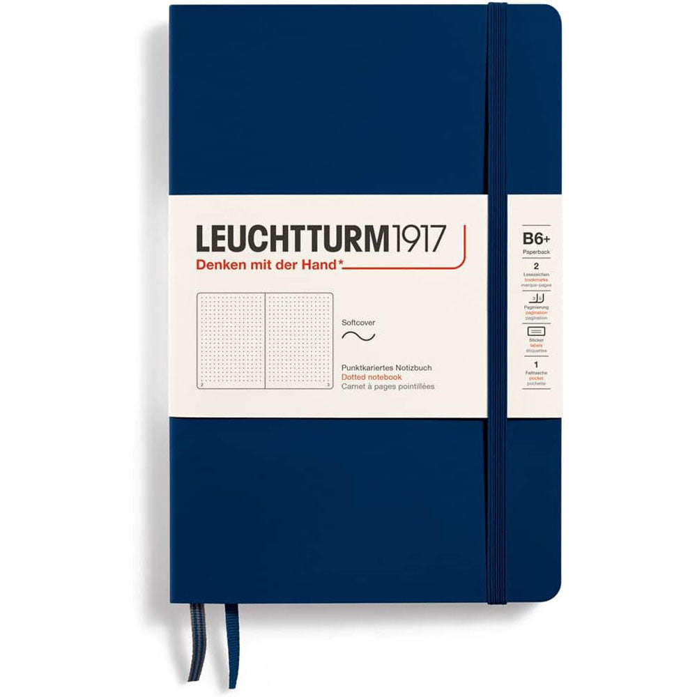 Leuchtturm sc pocketbok prickad b6+ anteckningsbok123pg