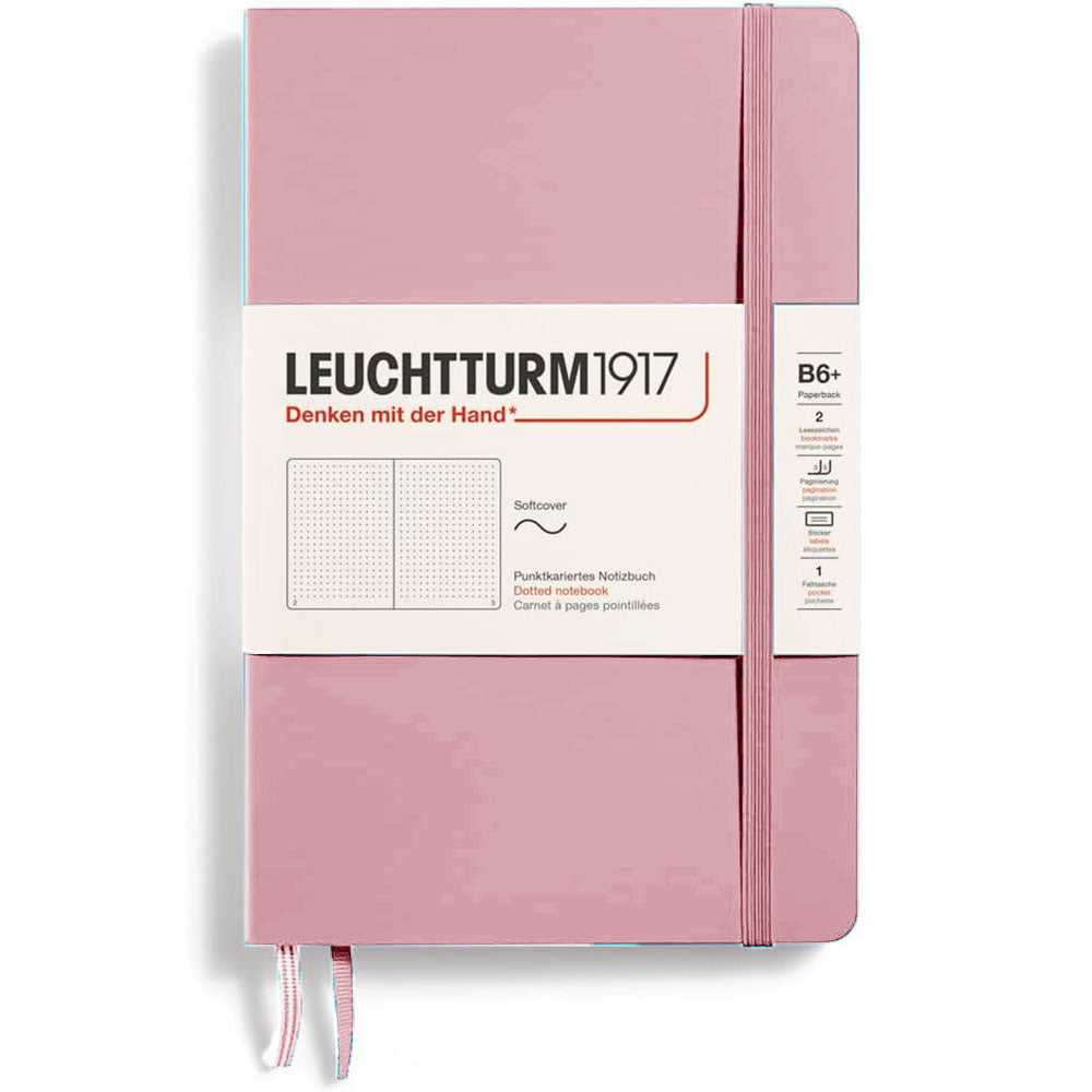 Leuchtturm sc pocketbok prickad b6+ anteckningsbok123pg