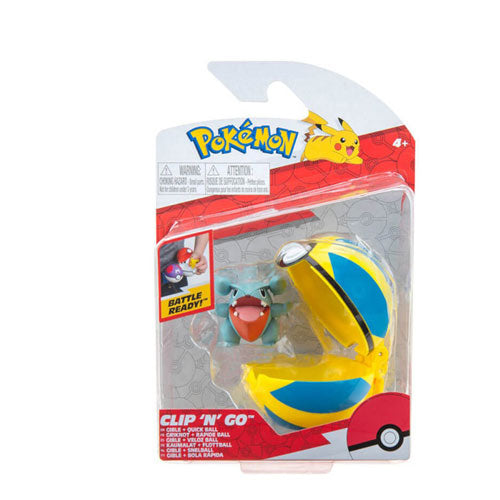 Pokemon Clip 'N' Go Gible in Pokeball