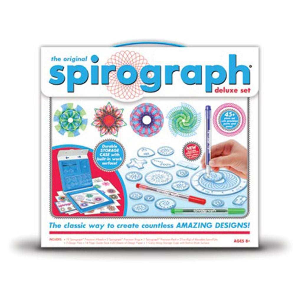 A arte clássica original do Spirograph