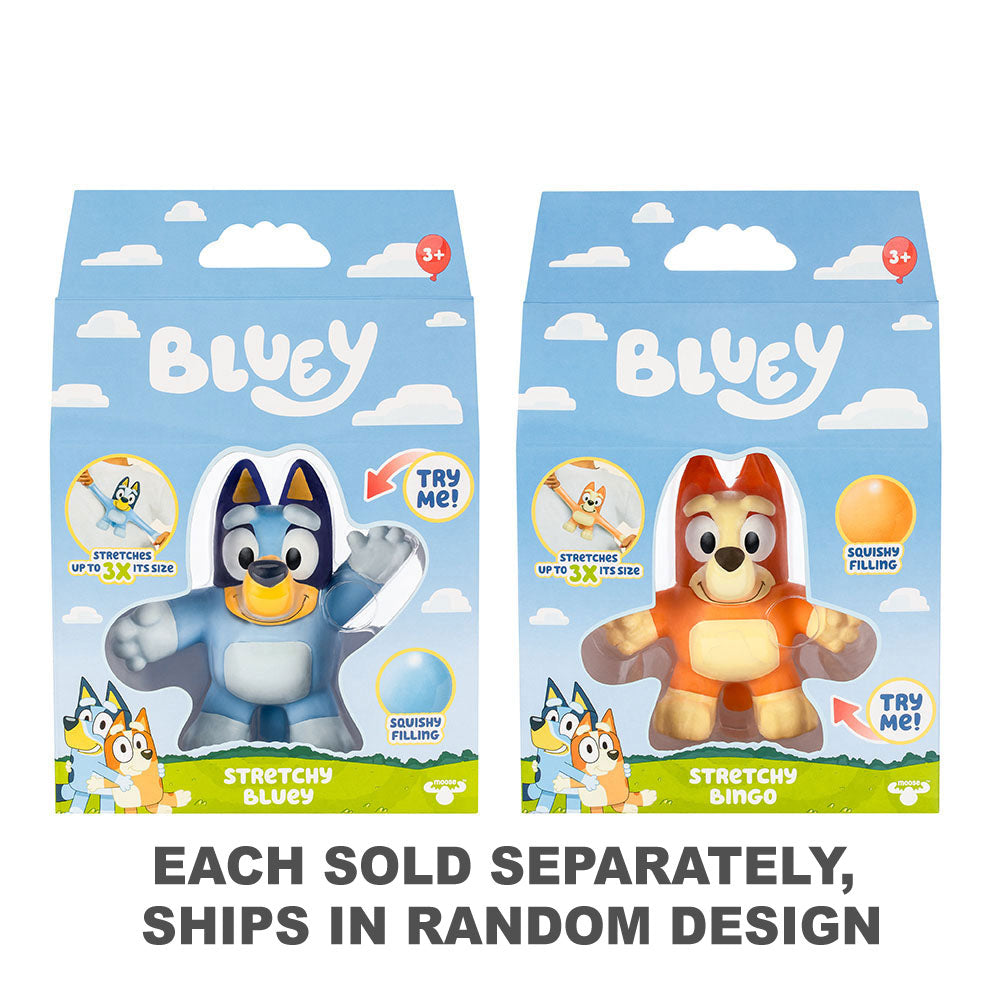 Bluey S10 stretchy helt legetøjsfigur