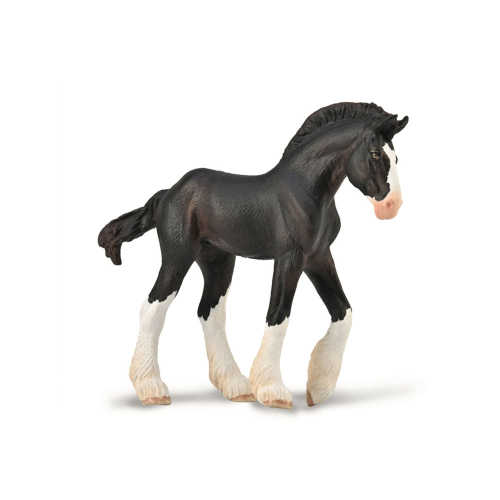 Figura źrebaka Coldsa Clydesdale (medium)